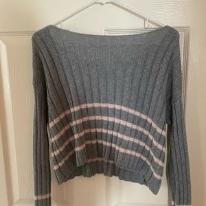 Cropped sweater!